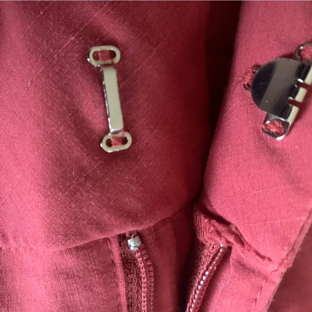 Vintage Capri Pants Juniors  Light Coral